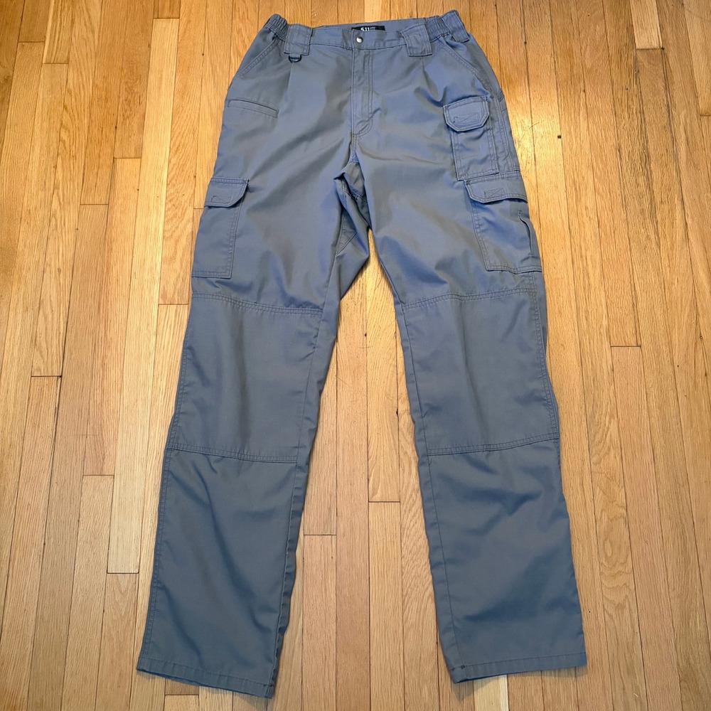 5.11 Tactical TDU Ripstop Cargo Pants Mens 32x36 Storm Grey Work Pants